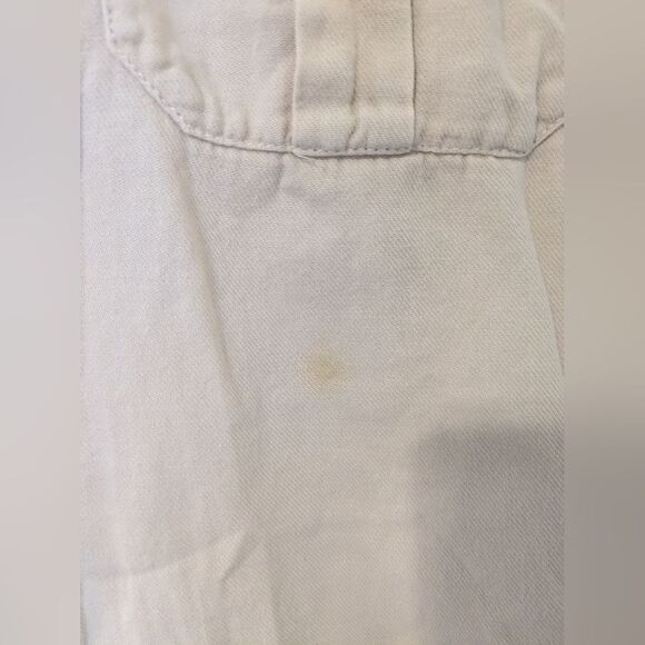 MSRP $328 Zadig & Voltaire Twill Beige Button Down Shirt Size XS - Picture 7 of 10
